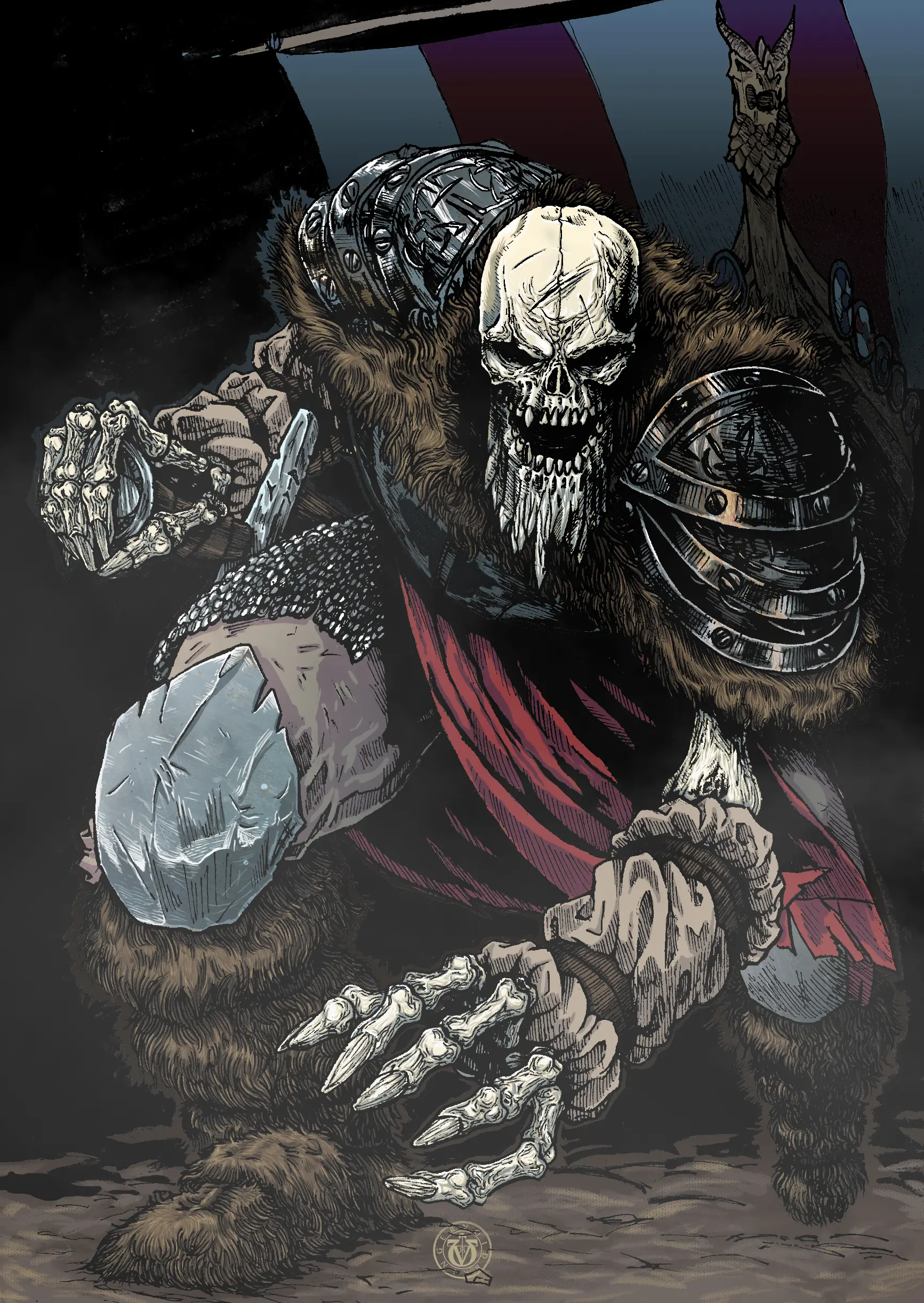 Skeletal Viking