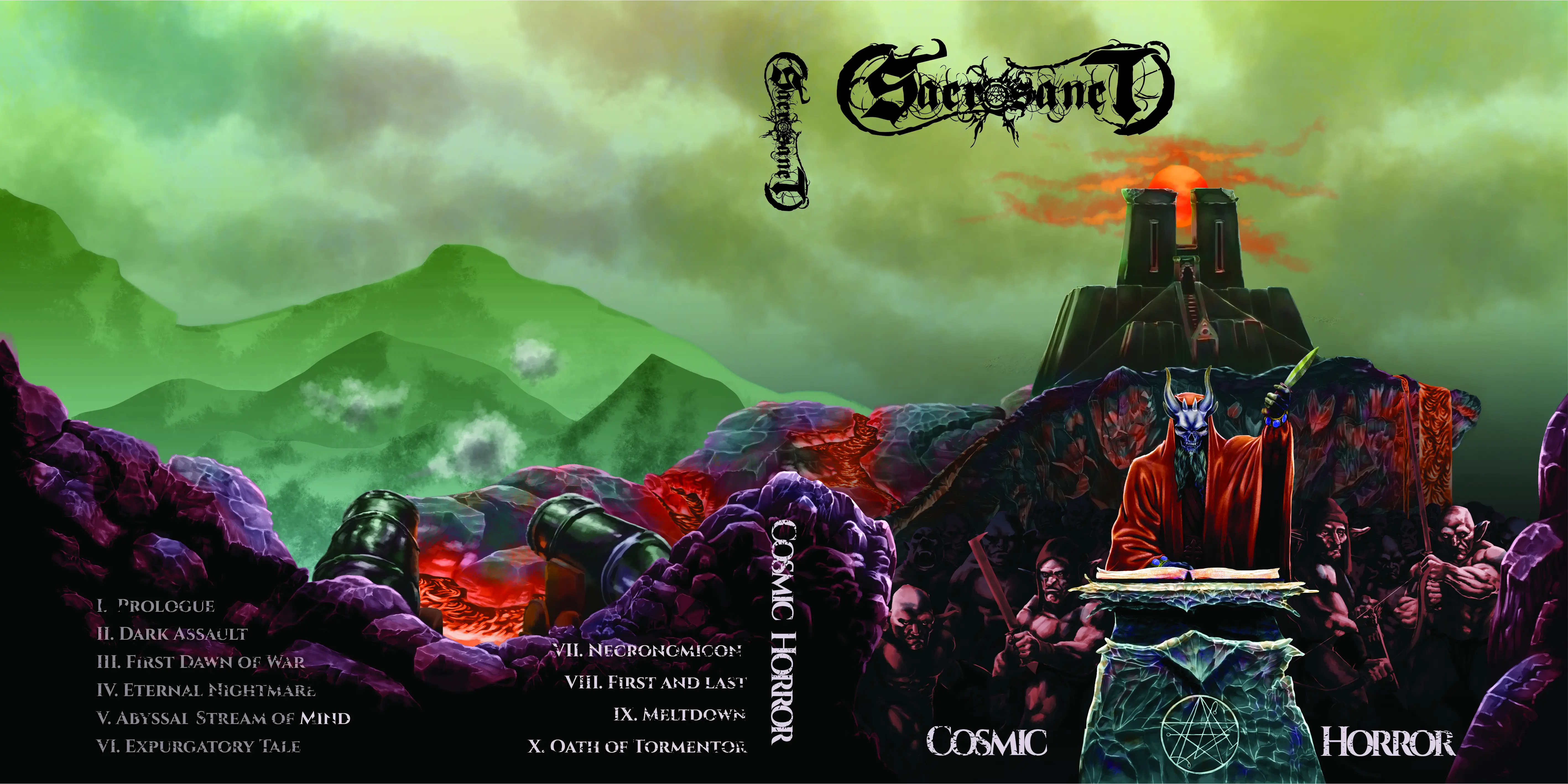 Sacrosant Cosmic Horror Cover